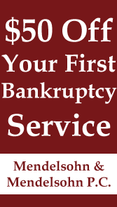 $50 Off Your First Bankruptcy Service